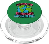 Distruggi il Patriarcato non il pianeta Retro Design PopSockets PopGrip per MagSafe