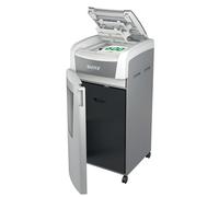 Distruggidocumenti automatico 600 fogli Leitz IQ Autofeed P4 frammenti 110L | Cestino estraibile da 110 litri, facile da svuotare; anti-inceppamento; comandi touch semplici; autonomia 240 min
