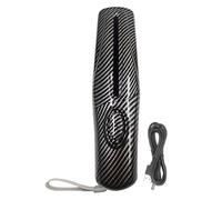 Distruggidocumenti elettrico portatile Piccolo alimentato via USB Taglio efficiente di strisce da 4 mm Capacità di 2 fogli Design compatto fibra di carbonio ABS per uso domestico