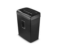 Hama Trituratore Carta Distruggitrice Distruggitrice Documenti Carte Graffe, 8 Fogli A4 a Volta, Sicurezza/Off Auto, LED Overload Overheat, Funzione Indietro, Cestino 20L, Sicurezza P5 T5 E4, Nero