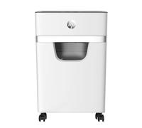 Distruggidocumenti HP OneShred 10MC distruggi documenti Taglio a frammenti 65 dB 22 cm Bianco [581829] NEW