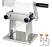 Distruggidocumenti Manuale A Manovella, Taglio A Strisce Da 1 Mm | In Acciaio Inox Con Ingranaggi In Nylon; Adatto Per Carta Kraft, Foglie Essiccate, Foglie Di Loto E Fogli Di Soia