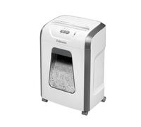 Distruggidocumenti manuale Fellowes 15C P-4 - Distrugge fino a 15 fogli - Blocco di sicurezza - Capacità cestino 19 l - Bianco/Grigio