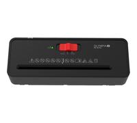 OLYMPIA PS 16 Pro trituratore documenti nero | Trituratore di carta compatto per la casa | Trituratore a strisce | Shredder carta | dispositivo di triturazione carta