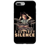Distruggo il batterista del silenzio dicendo il pollo che gioca la batteria Custodia per iPhone 7 Plus/8 Plus