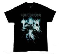 Disturbed Apocalypse Date Back autorizzato Uomo maglietta