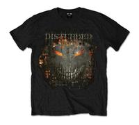 Disturbed Fire Behind ufficiale Uomo maglietta unisex