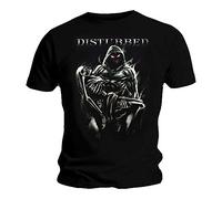 Disturbed - Maglietta Ufficiale Immortalized Lost Souls con Scheletro Nero XL