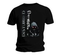 Disturbed - Maglietta Ufficiale Up Yer Military, Tutte Le Taglie Nero XL