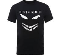 Disturbed 'Scary Face' T-Shirt - Nuovo