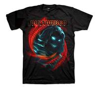 Disturbed - T-Shirt # Xl Unisex Black # Dna Swirl