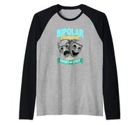 Disturbo bipolare Lo chiamo consapevolezza Dolce e Piccante Maglia con Maniche Raglan