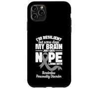 Disturbo borderline di personalità Nastro grigio BPD resiliente Custodia per iPhone 11 Pro Max