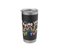 Disturbo D'ansia Reading Into Everything Bicchiere termico in acciaio inox doppia parete