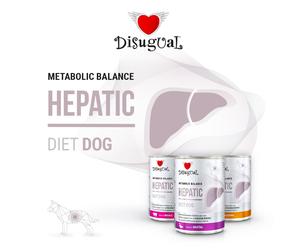 DISUGUAL CANE DIET HEPATIC MAIALE 400 GR