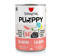 DISUGUAL Cane Puppy Monoproteico Salmone Lattina 400 gr - Nutrizione Completa per Cuccioli