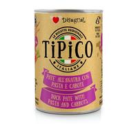 DISUGUAL CANE TIPICO ADULTO ANATRA, PASTA & CAROTE LATTINA 400 GR