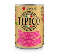 DISUGUAL CANE TIPICO ADULTO MAIALE, ORZO & VERDURE LATTINA 400 GR