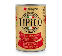 DISUGUAL CANE TIPICO ADULTO MANZO, FARRO & PISELLI LATTINA 400 GR