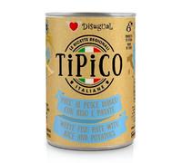 DISUGUAL Cane Tipico Adulto Pesce Bianco, Riso & Patate Lattina 400 gr