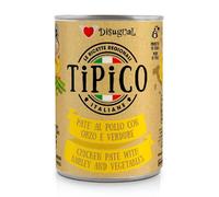 DISUGUAL Cane Tipico Adulto Pollo, Orzo & Verdure Lattina 400 gr