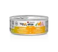 DISUGUAL CANE TOYDOG CUBES ADULTO TACCHINO, ARROSTO DI MAIALE & PISELLI LATTINA 85 GR