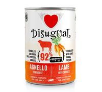 DISUGUAL CANE VEGETABLE ADULTO AGNELLO & CAROTE LATTINA 400 GR