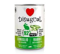 DISUGUAL CANE VEGETABLE ADULTO CONIGLIO & ZUCCHINE LATTINA 400 GR