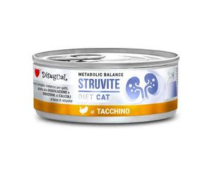 Disugual Diet Cat Metabolic Balance Patè Struvite 85 gr Tacchino - confezione da 12 pezzi - Dieta veterinaria per gatti - 1° ORDINE? scegli lo sconto BZR5 / BZR20 + 200 punti fedeltà
