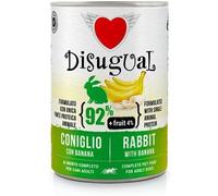 Disugual Dog Fruit Monoproteico Coniglio e Banana Lattina 400gr