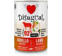 DISUGUAL CANE FRUIT ADULTO AGNELLO & PERA LATTINA 400 GR