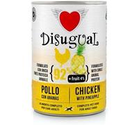Disugual Dog Fruit Patè Monoproteico Pollo e Ananas Lattina 400gr