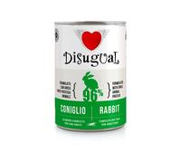 Disugual Monoproteico Grain Free 400 gr Coniglio - Umido monoproteico cane - 1° ORDINE? scegli lo sconto BZR5 / BZR20 + 200 punti fedeltà