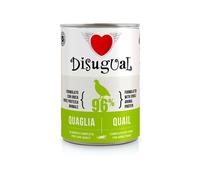 Disugual dog monoprotein formula quaglia 400gr