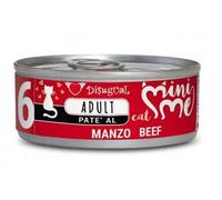 Disugual Gatto Minime Adulto Manzo Lattina 85 gr
