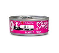 Disugual Mini Me Cat Adult Patè 85 gr - Maiale - Confezione da 12 pezzi - Cibo umido per gatti - 1° ORDINE? scegli lo sconto BZR5 / BZR20 + 200 punti fedeltà