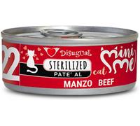 DISUGUAL Mini Me Cat Sterilized Lattina Multipack 12x85G MANZO