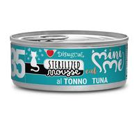 Disugual Mini Me Cat Sterilized Mousse 85 gr Tonno - confezione da 12 pezzi - Cibo umido per gatti - 1° ORDINE? scegli lo sconto BZR5 / BZR20 + 200 punti fedeltà