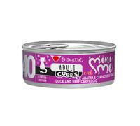 Disugual MiniMe Cat Adult Cubes 85 gr Anatra con cubetti di manzo - confezione da 12 pezzi - Cibo umido per gatti - 1° ORDINE? scegli lo sconto BZR5 / BZR20 + 200 punti fedeltà