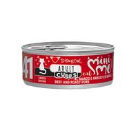 Disugual MiniMe Cat Adult Cubes 85 gr - manzo con cubetti di arrosto di maiale - Cibo umido per gatti - 1° ORDINE? scegli lo sconto BZR5 / BZR20 + 200 punti fedeltà