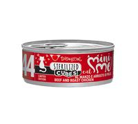 Disugual MiniMe Cat Adult Sterilizzati Cubes 85 gr - manzo con cubetti di arrosto di pollo - 1° ORDINE? scegli lo sconto BZR5 / BZR20 + 200 punti fedeltà