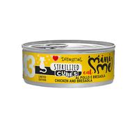 Disugual MiniMe Cat Adult Sterilizzati Cubes 85 gr - pollo con cubetti di bresaola - 1° ORDINE? scegli lo sconto BZR5 / BZR20 + 200 punti fedeltà