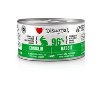Disugual Monoproteico Grain Free 150 gr - Coniglio - Confezione da 12 pezzi - Umido Monoproteico Cane - 1° ORDINE? scegli lo sconto BZR5 / BZR20 + 200 punti fedeltà