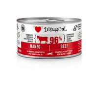 Disugual Monoproteico Grain Free 150 gr - Manzo - Confezione da 12 pezzi - Umido Monoproteico Cane - 1° ORDINE? scegli lo sconto BZR5 / BZR20 + 200 punti fedeltà