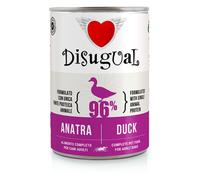 Disugual Monoproteico Grain Free 400 gr - Anatra - Confezione da 6 pezzi - Umido Monoproteico Cane - 1° ORDINE? scegli lo sconto BZR5 / BZR20 + 200 punti fedeltà