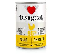 Disugual Monoproteico Grain Free 400 gr - Pollo - Confezione da 6 pezzi - Umido Monoproteico Cane - 1° ORDINE? scegli lo sconto BZR5 / BZR20 + 200 punti fedeltà