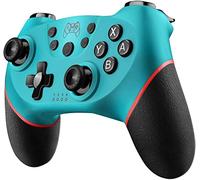 Diswoe Controller per Switch, Wireless Controller per Switch, Pro Joystick per Switch/Lite/OLED con Wake up, Vibrazione, Turbo, Regolabile, Gyro Axis