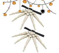 Dita articolata - Puntello portatile - Mano - Estensioni delle dita regolabili | Accessorio realistico per costume per casa Haunted House, Halloween Masquerade Party Cosplay - Giochi di ruolo Perf