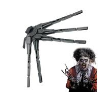Dita Articolate Spaventose | Novità Di Halloween Con Artiglio Osseo Schelet | Finger Knuckle Skull Spider Flessibile Decorazione Per Feste Di Halloween Puntelli Per Cosplay, Feste, Fantasmi Di