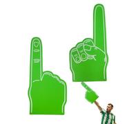 Dita giganti in schiuma da 45,7 cm, siamo le dita in schiuma numero 1, mani da cheerleader schiumogene, dita in schiuma gigante, cheerleader per lo sport, colori vivaci emozionanti da usare come